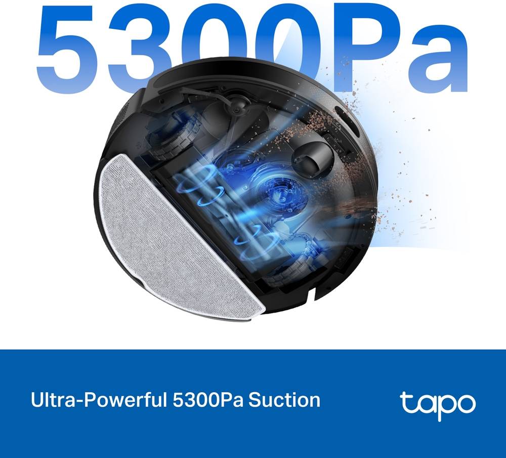 Фото - Робот-пилосос миючий TP-Link Tapo RV20 Max Plus