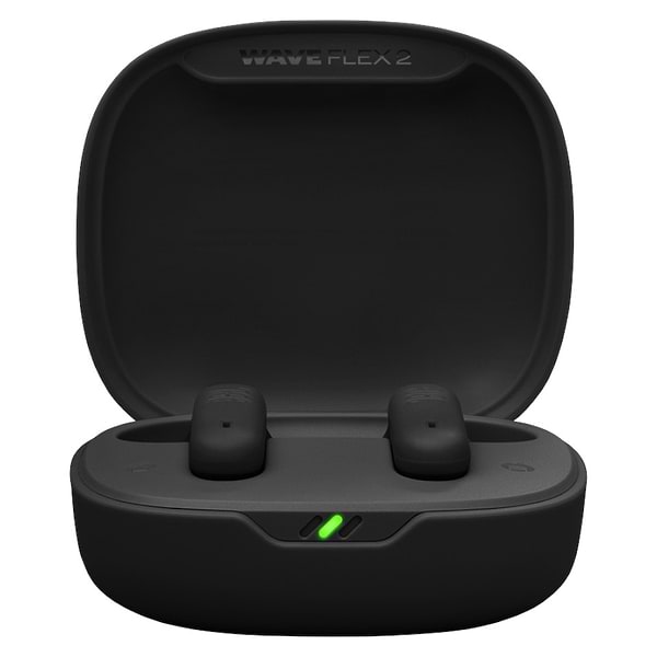 Фото - Навушники-вкладиші бездротові TWS JBL Wave Flex 2 Black (JBLWFLEX2BLK)