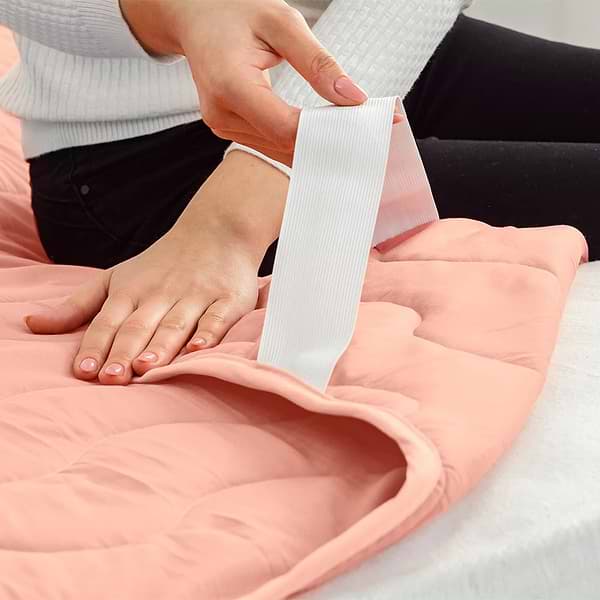 Фото - Наматрацник MirSon №1757 Eco Light Coral EcoSilk 150x200 см (2200003711271)