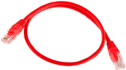 Кабель патч-корд Ritar Cat.5e RJ-45 CU 0.3 m Red (PCR-CU/0.3Rd / 04266)