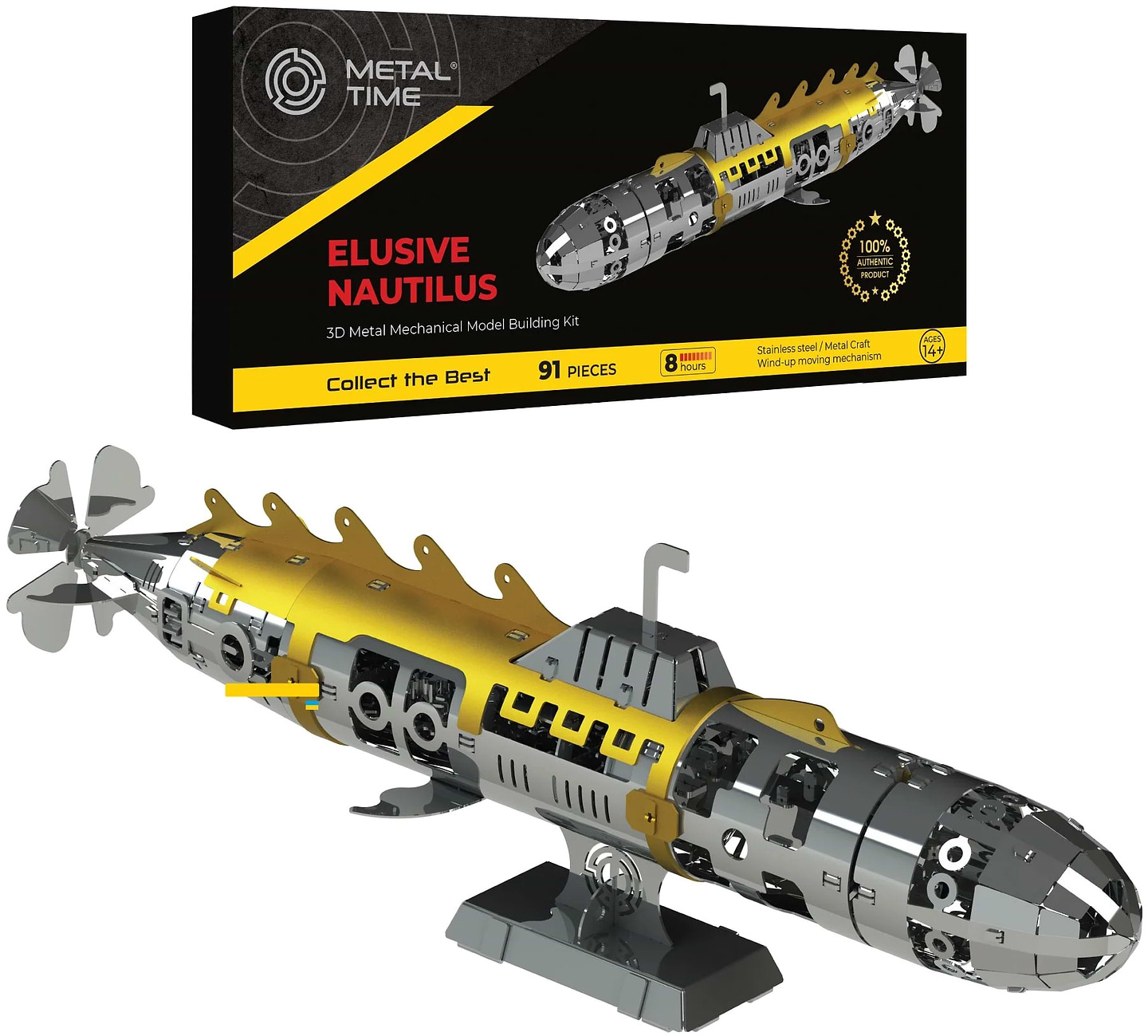 Металевий конструктор Metal Time Elusive Nautilus (MT045)