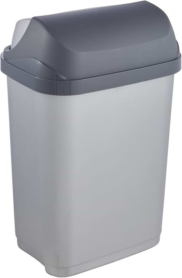 Фото - Бак для сміття Keeeper ROLLTOP 10л срiбло (0453.1)