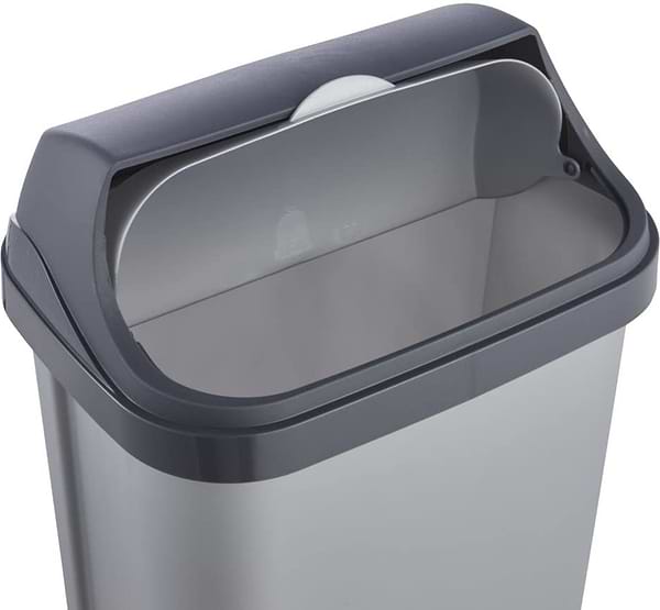 Фото - Бак для сміття Keeeper ROLLTOP 10л срiбло (0453.1)