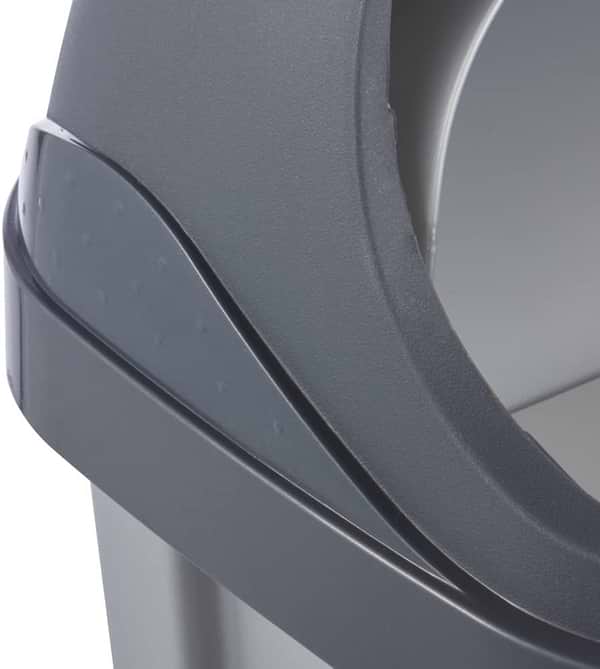 Фото - Бак для сміття Keeeper ROLLTOP 10л срiбло (0453.1)