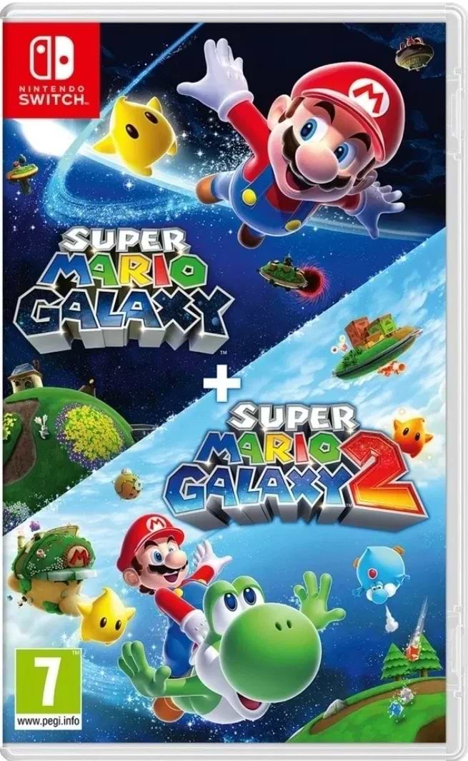 Ігровий картридж Nintendo SUPER MARIO GALAXY 1+2 [Nintendo Switch 2] - Фото 1