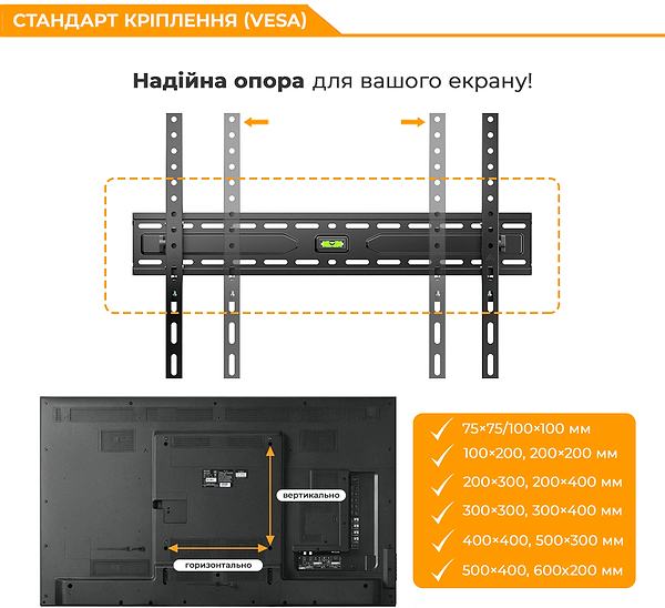 Фото - Уцінка - Кріплення для телевізора ITECHmount PLB3