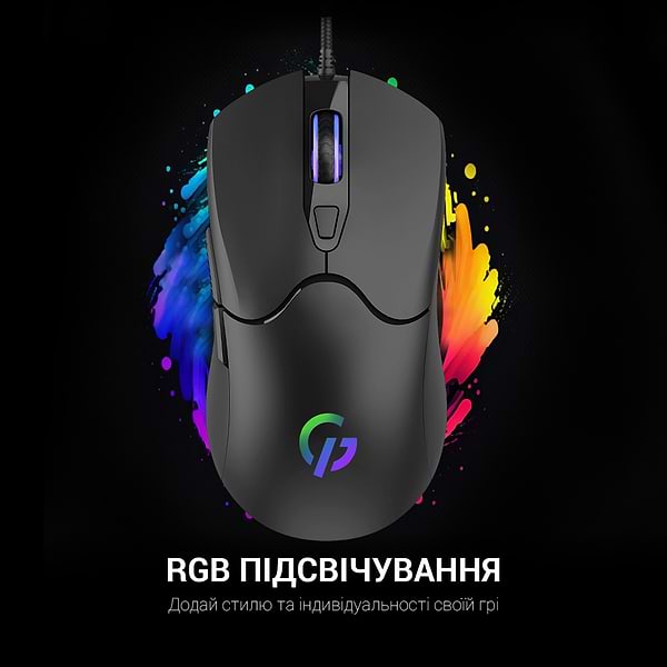 Фото - Мышь проводная игровая GamePro USB Black (GM355)