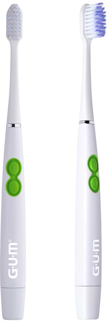 Фото - Зубна щітка електрична GUM Sonic Daily, біла