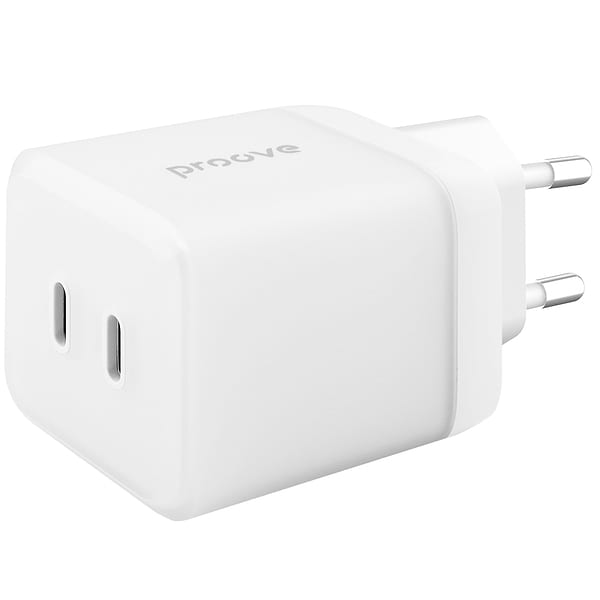 Фото - Мережевий зарядний пристрій Proove Pure GaN Max 67W (Type-C + Type-C) White (WCPU67022202)