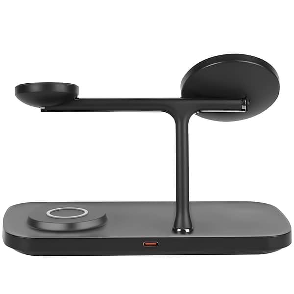 Фото - Бездротовий зарядний пристрій Proove Magnetic Field Pro 3 in 1 Qi2 black (WSMP15002001)