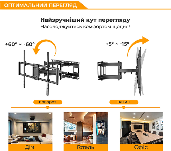 Фото - Крепление для телевизора iTECH PTRB-95