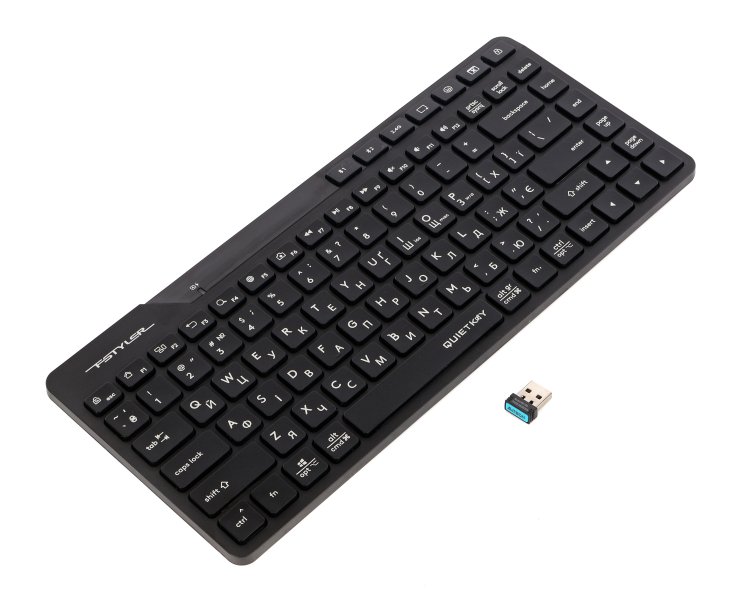 Фото - Клавиатура беспроводная A4tech FBK26C AS (Black)