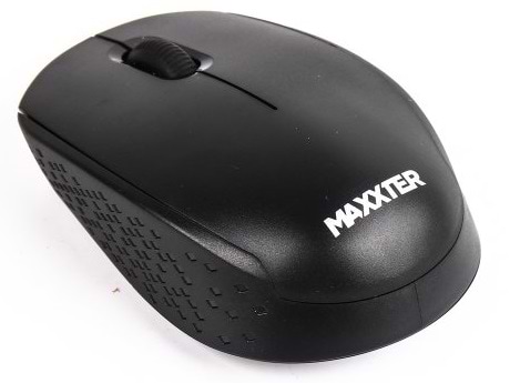 Мышь беспроводная Maxxter Mr-420 USB Black - Фото 1