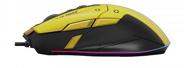 Фото - Миша дротова ігрова Bloody W70 Max (Punk Yellow)