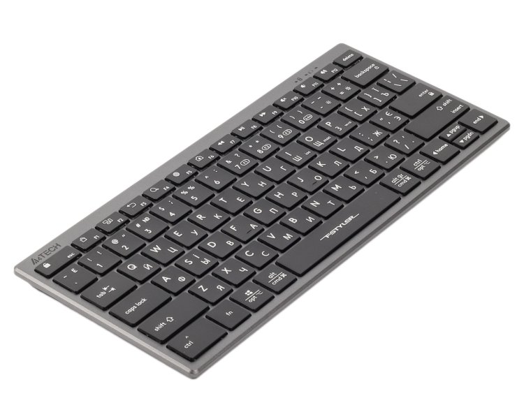 Фото - Клавіатура бездротова A4tech Fstyler FBX51C (Grey)