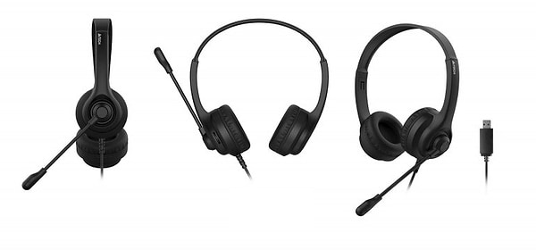 Фото - Гарнитура проводная A4tech HU-8 (Black)