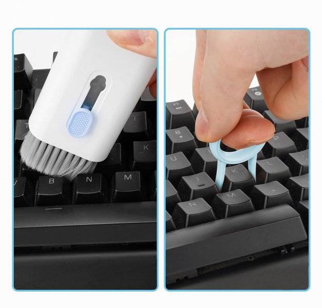 Фото - Набір засобів для чищення оптики Gembird 7-в-1 (CK-LCD-07)