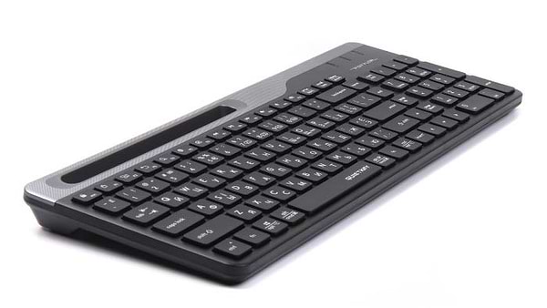 Фото - Клавіатура + миша бездротова A4tech FB2535CS Smoky Grey