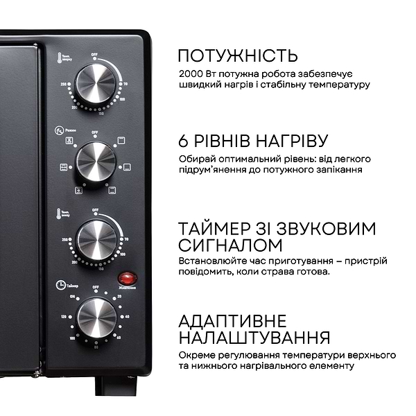 Фото - Печь электрическая Liberton LEO-500 Black