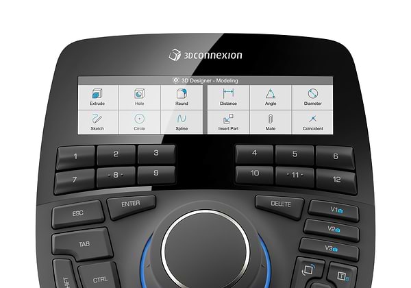 Фото - Миша дротова 3Dconnexion SpaceMouse Enterprise (3DX-700056)