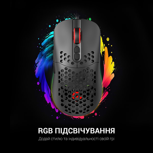 Фото - Миша дротова ігрова GamePro USB Black (GM395)
