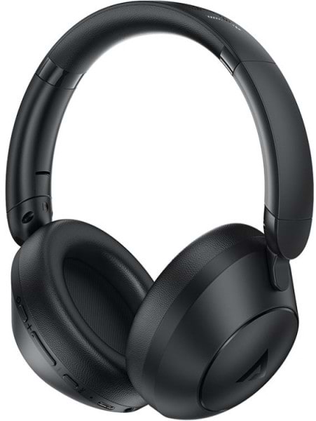 Наушники накладные беспроводные AceFast H3 ANC Bluetooth+3,5мм Black (6974316283485) - Фото 1