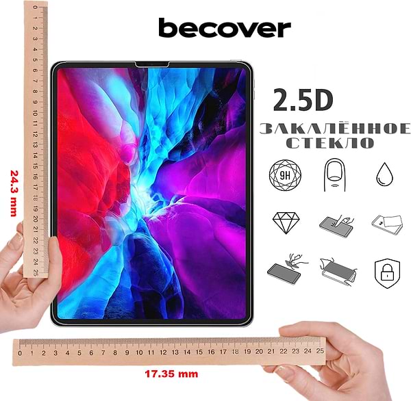Фото - Захисне скло для планшета BeCover Apple iPad Pro 11 2021 (706056)