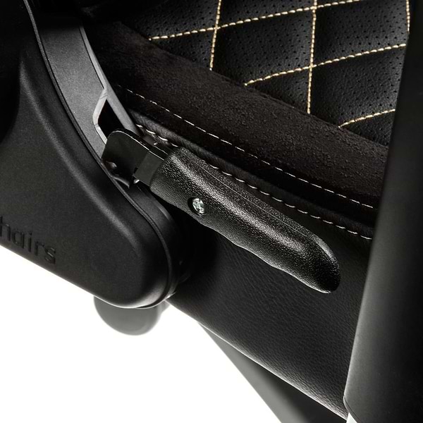 Фото - Крісло для геймерів Noblechairs EPIC Black/Gold (NBL-PU-GOL-002)