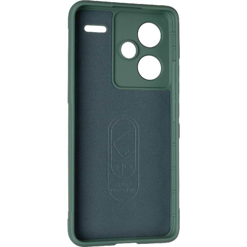 Фото - Чохол для смартфону Gelius Deexe Terra for Xiaomi Redmi Note 13 Pro Plus 5G Dark Green (96495)