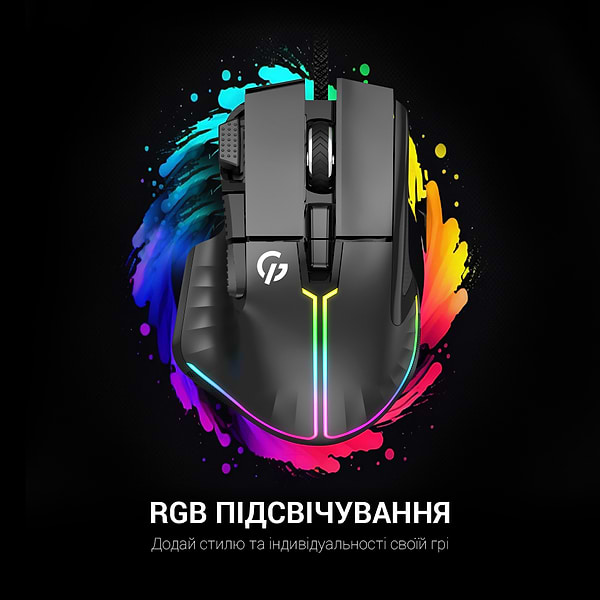 Фото - Мышь проводная игровая GamePro USB Black (GM500B)