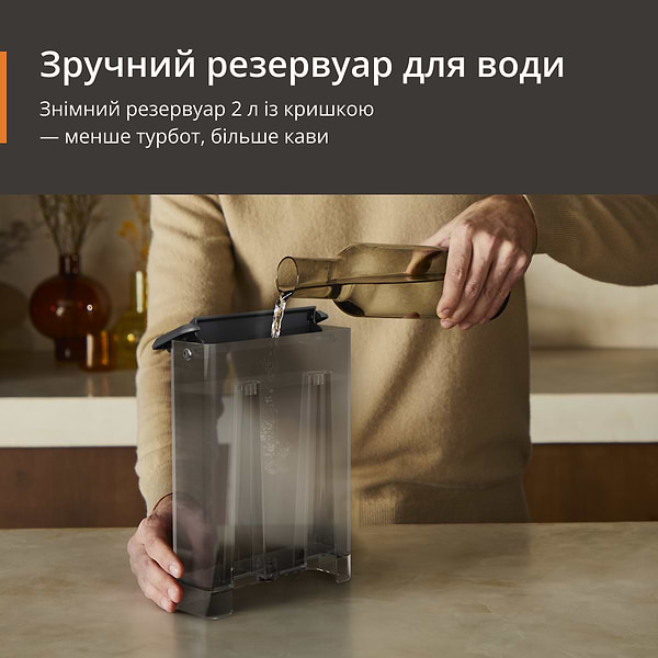 Фото - Кавоварка ріжкова Krups XP381B10 OPIO GREY