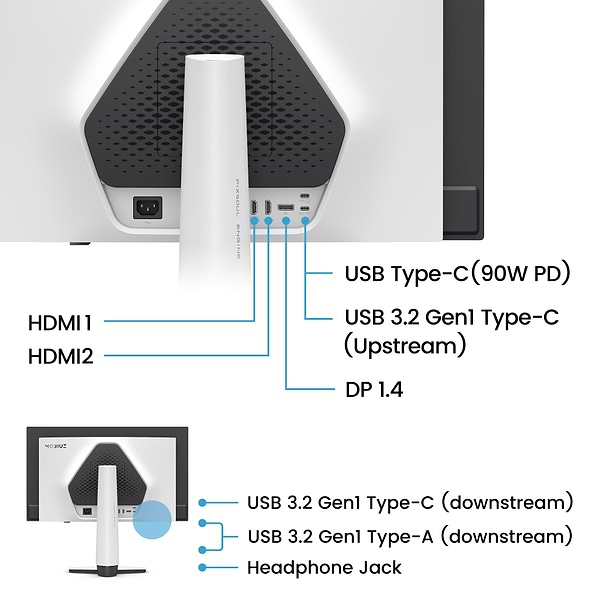 Фото - Монітор BenQ EX271UZ (9H.LP2LA.TBE)