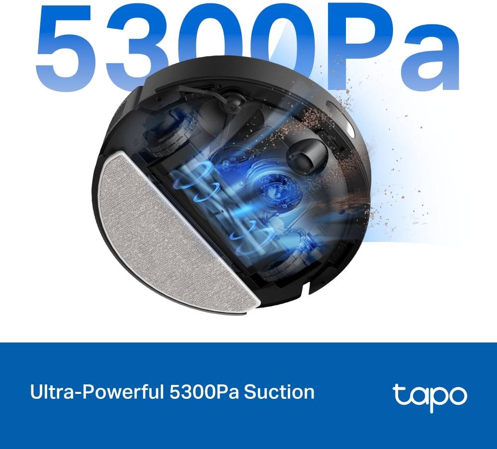Фото - Робот-пилосос миючий TP-Link Tapo RV30 Max Plus