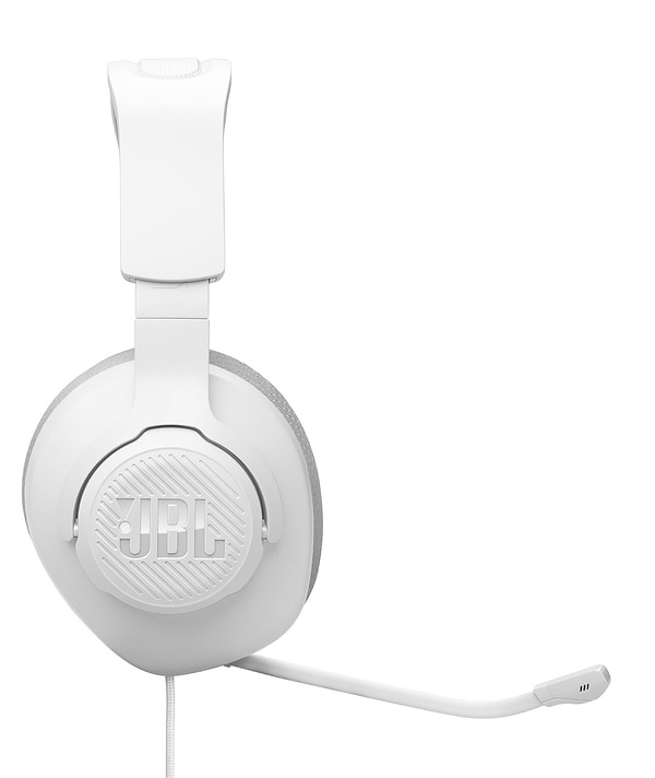 Фото - Гарнитура проводная игровая JBL Quantum 100M2 White (JBLQTUM100M2WHT)