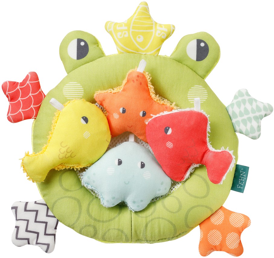 Іграшка для ванної Fehn Жабка з морськими мешканцями (525)