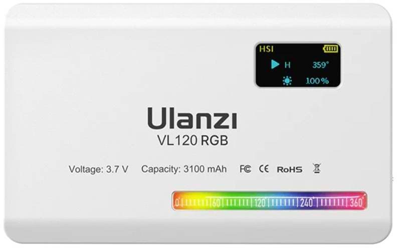 Студійне світло Ulanzi Vijim light White (UV-2587 VL120RGB)