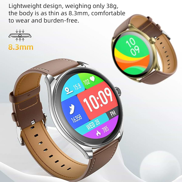 Фото - Смарт-часы HOCO Y22 AMOLED Smart sports watch(call version) Black (6942007628983)