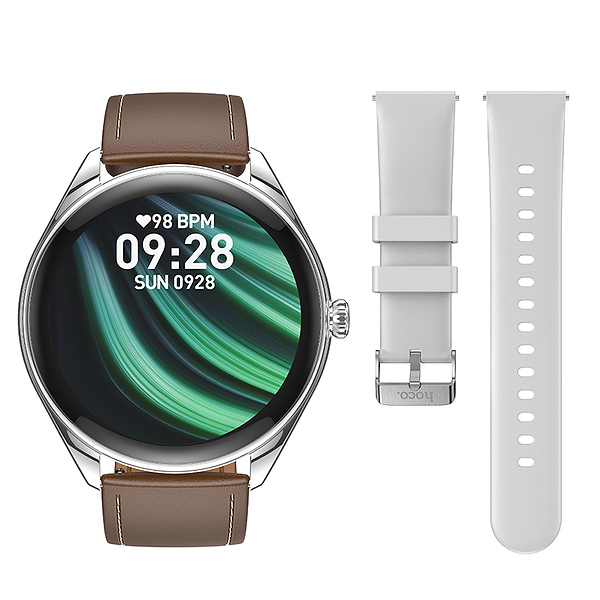 Фото - Смарт-часы HOCO Y22 AMOLED Smart sports watch(call version) Silver (6942007628990)