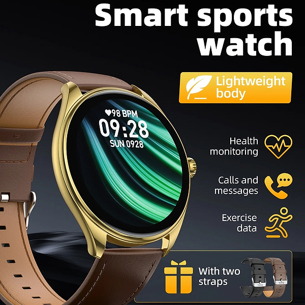 Фото - Смарт-часы HOCO Y22 AMOLED Smart sports watch(call version) Silver (6942007628990)