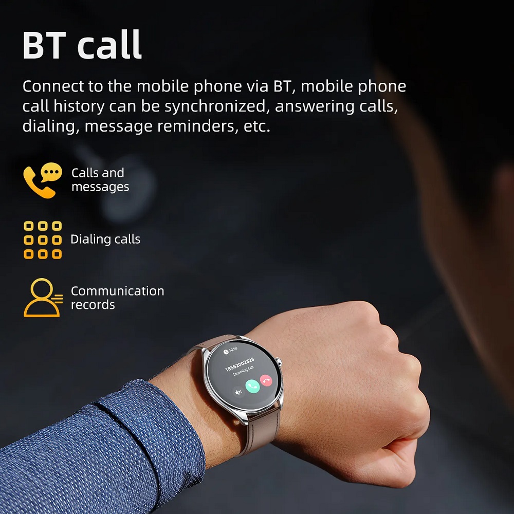 Фото - Смарт-часы HOCO Y22 AMOLED Smart sports watch(call version) Silver (6942007628990)
