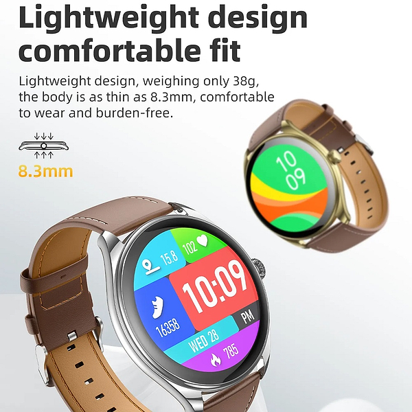 Фото - Смарт-часы HOCO Y22 AMOLED Smart sports watch(call version) Silver (6942007628990)