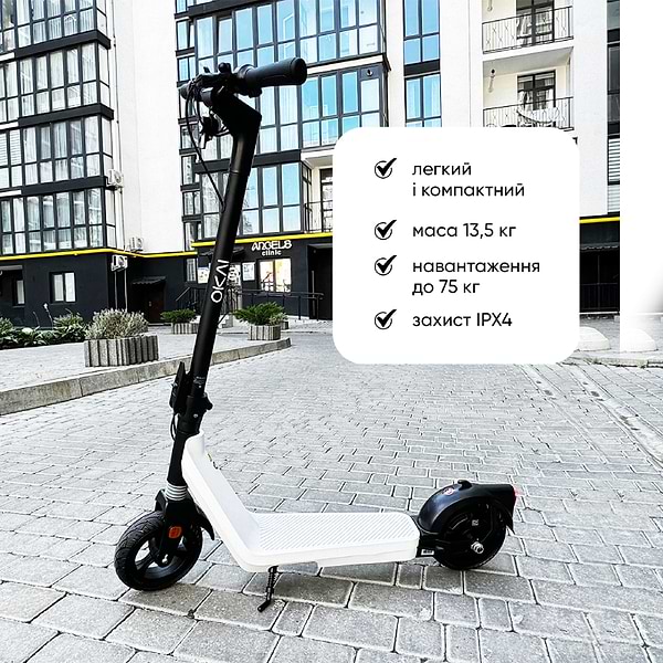 Фото - Электросамокат OKAI Zippy ES50С Black 8'' (ES50C-B)