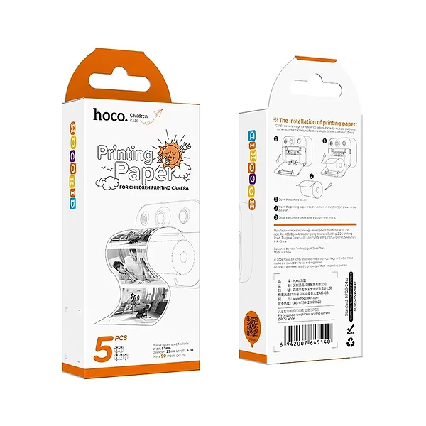 Фото - Фотоплёнка HOCO Printing Paper For Children Printing Camera 5PCS (6942007645140)