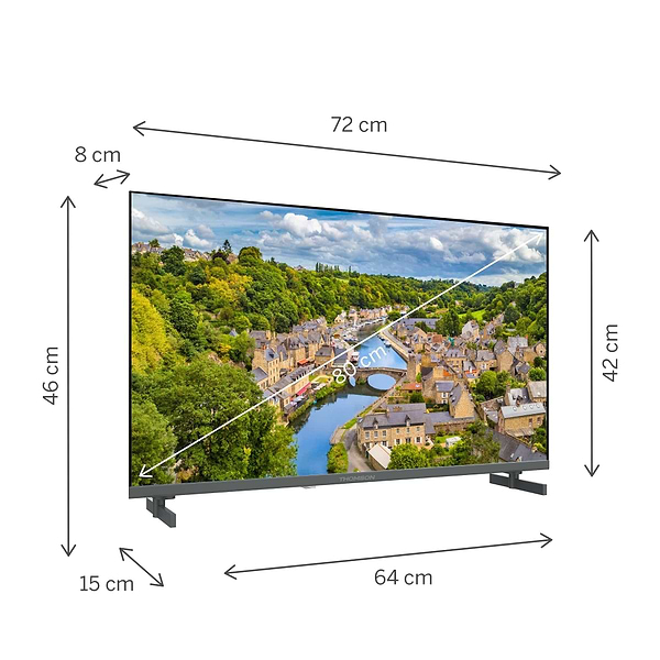 Фото - Телевізор Thomson 32FQG3S15C