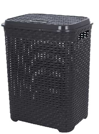 Корзина для белья VIOLET HOUSE 0778 Роттанг ANTRASIT 45 л