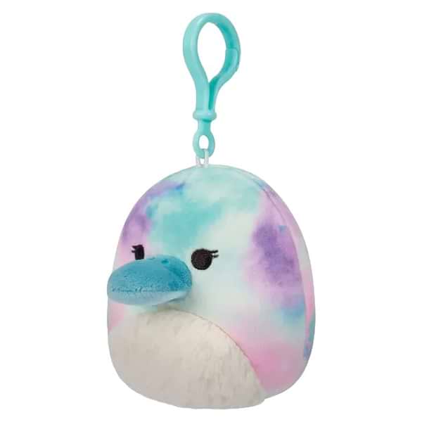 Фото - Мягкая игрушка брелок SQUISHMALLOWS УТКОНОС БРИНДАЛ (SQCP00215)