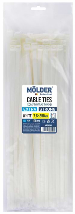 Фото - Набор хомутов Molder 7.6x350 (MA26735)