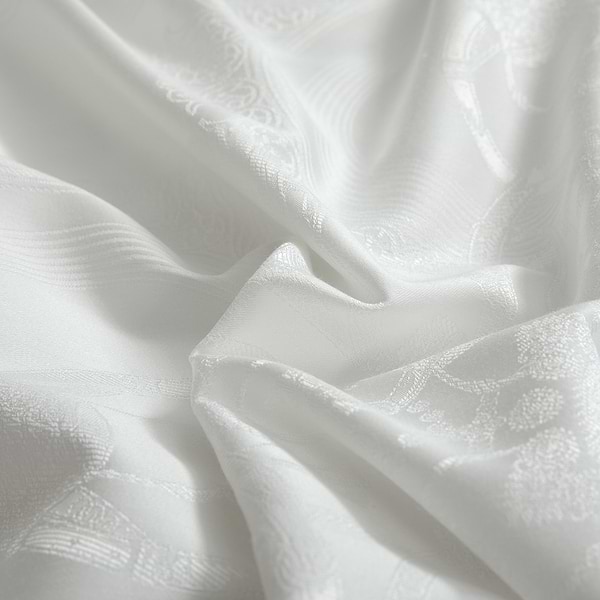 Фото - Комплект постільної білизни Word of Dream Т8017 Білі ночі жаккард 2х150х215 білий (19307)