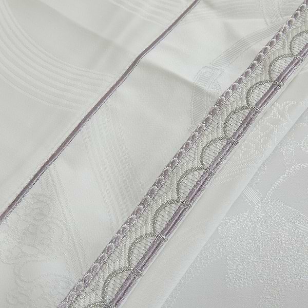 Фото - Комплект постільної білизни Word of Dream Т8017 Білі ночі жаккард 2х150х215 білий (19307)