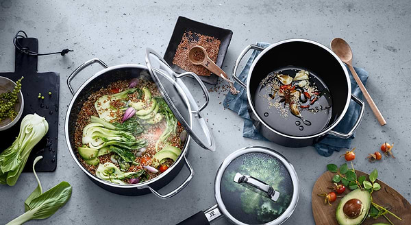 Фото - Каструля WMF FT Mineral Topf 24 см, 5,7 л Rose Quartz (514495290)